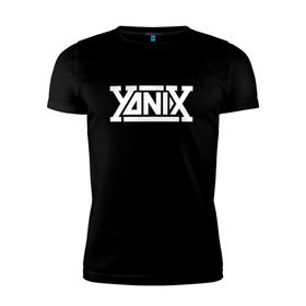 Мужская футболка премиум с принтом Yanix в Санкт-Петербурге, 92% хлопок, 8% лайкра | приталенный силуэт, круглый вырез ворота, длина до линии бедра, короткий рукав | yanix | яникс