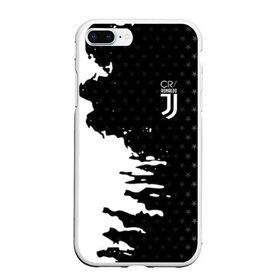 Чехол для iPhone 7Plus/8 Plus матовый с принтом RONALDO JUVE SPORT в Санкт-Петербурге, Силикон | Область печати: задняя сторона чехла, без боковых панелей | cr7 | fc juventus | football | juve | juventus | ronaldo | sport | роналдо | спорт | футбол | ювентус