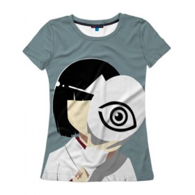 Женская футболка 3D с принтом Бездомный Бог в Санкт-Петербурге, 100% полиэфир ( синтетическое хлопкоподобное полотно) | прямой крой, круглый вырез горловины, длина до линии бедер | бог | ято