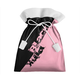 Подарочный 3D мешок с принтом BlackPink k-pop в Санкт-Петербурге, 100% полиэстер | Размер: 29*39 см | black  pink | blackpink | jennie | jisoo | k pop | lalisa | группа | к поп | корейская группа | розовый | черный
