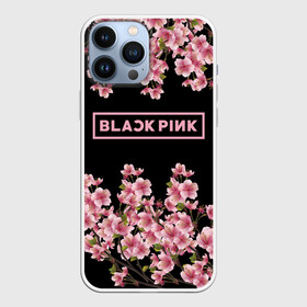 Чехол для iPhone 13 Pro Max с принтом BlackPink sakura в Санкт-Петербурге,  |  | black  pink | blackpink | jennie | jisoo | k pop | lalisa | sakura | группа | к поп | корейская группа | розовый | сакура | черный