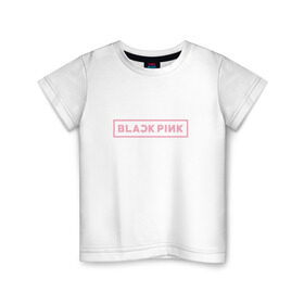 Детская футболка хлопок с принтом BlackPink 96 JENNIE в Санкт-Петербурге, 100% хлопок | круглый вырез горловины, полуприлегающий силуэт, длина до линии бедер | 96 jennie | black  pink | blackpink | jennie | jisoo | k pop | lalisa | группа | к поп | корейская группа | розовый | черный
