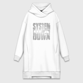 Платье-худи хлопок с принтом System of a Down в Санкт-Петербурге,  |  | soad | soil | system of a down | группа | дав | дарон малакян | джон долмаян | метал | ню | оф | рок | серж танкян | систем | соад | сод | соэд | шаво одаджян | э доун