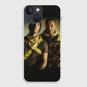 Чехол для iPhone 13 mini с принтом TWENTY ONE PILOTS  TOP в Санкт-Петербурге,  |  | rock | top | twenty one pilots | группа | музыка | рок