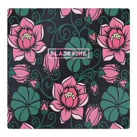 Магнитный плакат 3Х3 с принтом BlackPink в Санкт-Петербурге, Полимерный материал с магнитным слоем | 9 деталей размером 9*9 см | black  pink | blackpink | jennie | jisoo | k pop | lalisa | группа | к поп | корейская группа | розовый | черный
