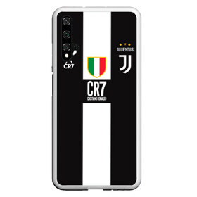 Чехол для Honor 20 с принтом Ronaldo Juventus CR7 в Санкт-Петербурге, Силикон | Область печати: задняя сторона чехла, без боковых панелей | cr7 | cristiano | juventus | ronaldo | криштиано | криштиану | роналдо | роналду | форма | футбольная | юва | ювентус