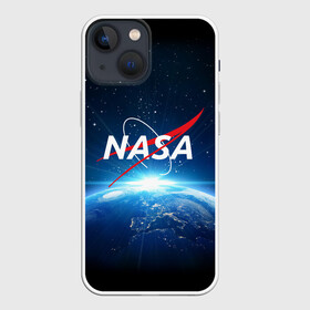 Чехол для iPhone 13 mini с принтом NASA в Санкт-Петербурге,  |  | galaxy | nasa | planet | star | астрономия | галактика | звезды | космос | надписи | наса | планета