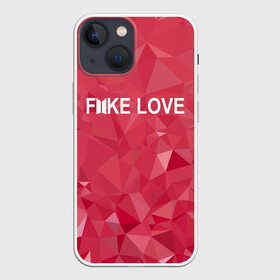 Чехол для iPhone 13 mini с принтом BTS FAKE LOVE в Санкт-Петербурге,  |  | bts | bts army | j hope | jimin | jin | jungkook | k pop | rap monster | rapmon | suga | v | бтс | группа | корея