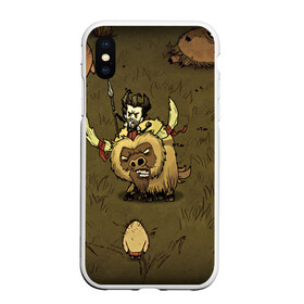 Чехол для iPhone XS Max матовый с принтом Dont starve в Санкт-Петербурге, Силикон | Область печати: задняя сторона чехла, без боковых панелей | 