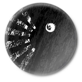 Значок с принтом GODZILLA в Санкт-Петербурге,  металл | круглая форма, металлическая застежка в виде булавки | comic con | godzilla | gojira | logo | годзилла | знаки | иероглифы | лого | монстр | фильм | чудовище