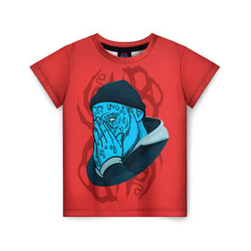 Детская футболка 3D с принтом Jeembo Grime в Санкт-Петербурге, 100% гипоаллергенный полиэфир | прямой крой, круглый вырез горловины, длина до линии бедер, чуть спущенное плечо, ткань немного тянется | jeembo | джангирян | джимбо