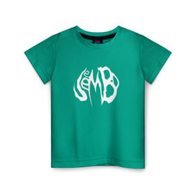 Детская футболка хлопок с принтом JEEMBO. logo в Санкт-Петербурге, 100% хлопок | круглый вырез горловины, полуприлегающий силуэт, длина до линии бедер | jeembo | джангирян | джимбо