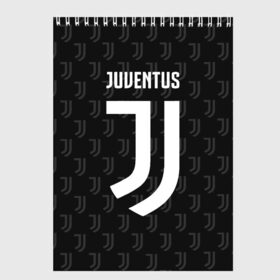 Скетчбук с принтом Juventus FC Pattern в Санкт-Петербурге, 100% бумага
 | 48 листов, плотность листов — 100 г/м2, плотность картонной обложки — 250 г/м2. Листы скреплены сверху удобной пружинной спиралью | juventus | pattern | паттерн | форма | футбольная | юва | ювентус