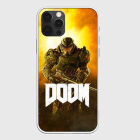 Чехол для iPhone 12 Pro с принтом DOOM 2016 в Санкт-Петербурге, силикон | область печати: задняя сторона чехла, без боковых панелей | 