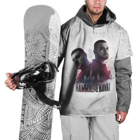 Накидка на куртку 3D с принтом HammAli&Navai в Санкт-Петербурге, 100% полиэстер |  | Тематика изображения на принте: 