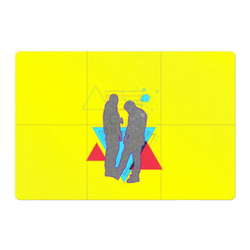 Магнитный плакат 3Х2 с принтом HammAli Navai РЭПЕРЫ в Санкт-Петербурге, Полимерный материал с магнитным слоем | 6 деталей размером 9*9 см | Тематика изображения на принте: 