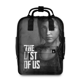 Женский рюкзак 3D с принтом THE LAST OF US в Санкт-Петербурге, 100% полиэстер | лямки с регулируемой длиной, сверху ручки, чтобы рюкзак нести как сумку. Основное отделение закрывается на молнию, как и внешний карман. Внутри два дополнительных кармана, один из которых закрывается на молнию. По бокам два дополнительных кармашка, куда поместится маленькая бутылочка
 | gamer | player | stels | the last of us | the last of us part 2 | бегун | джоэл | каннибалы | охотники | сталкер | топляк | цикады | щелкун | элли