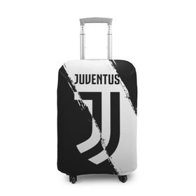 Чехол для чемодана 3D с принтом FC Juventus в Санкт-Петербурге, 86% полиэфир, 14% спандекс | двустороннее нанесение принта, прорези для ручек и колес | fc juventus | juventus | криштиану роналду ювентус | фк ювентус | футбол | ювентус