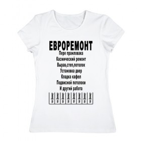 Женская футболка хлопок с принтом Смешные объявления в Санкт-Петербурге, 100% хлопок | прямой крой, круглый вырез горловины, длина до линии бедер, слегка спущенное плечо | 12 августа | день строителя