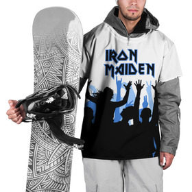 Накидка на куртку 3D с принтом IRON MAIDEN в Санкт-Петербурге, 100% полиэстер |  | 