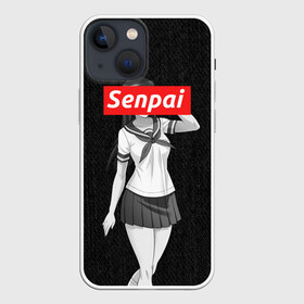 Чехол для iPhone 13 mini с принтом СЕНПАЙ   SENPAI в Санкт-Петербурге,  |  | ahegao | anime | kawai | kowai | otaku | senpai | sugoi | waifu | weeaboo | yandere | аниме | ахегао | вайфу | виабу | каваи | ковай | культура | отаку | сенпай | сугои | тренд | яндере