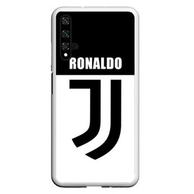 Чехол для Honor 20 с принтом Ronaldo Juventus в Санкт-Петербурге, Силикон | Область печати: задняя сторона чехла, без боковых панелей | cr7 | cristiano ronaldo | football | juventus | криштиану роналду | роналдо | роналду | ювентус