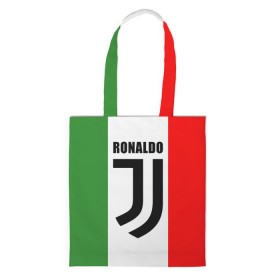 Сумка 3D повседневная с принтом Ronaldo Juventus Italy в Санкт-Петербурге, 100% полиэстер | Плотность: 200 г/м2; Размер: 34×35 см; Высота лямок: 30 см | cr7 | cristiano ronaldo | football | juventus | криштиану роналду | роналдо | роналду | футбол | ювентус