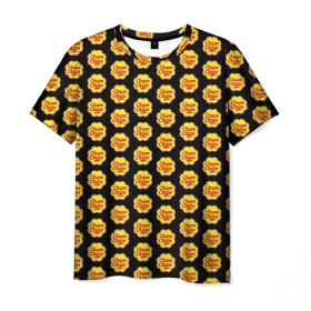 Мужская футболка 3D с принтом Chupa-Chups в Санкт-Петербурге, 100% полиэфир | прямой крой, круглый вырез горловины, длина до линии бедер | Тематика изображения на принте: chupa | chupa chups