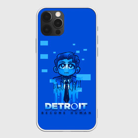 Чехол для iPhone 12 Pro с принтом Detroit:become human в Санкт-Петербурге, силикон | область печати: задняя сторона чехла, без боковых панелей | connor | cyberlife | detroit become human | deviant | kara | markus | ps4 | rk800 |  detroit: become human | детроит | детроит: стать человеком | игры | кара | коннор | конор | кэра | маркус | пиратs | эксклюзив