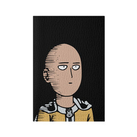 Обложка для паспорта матовая кожа с принтом One-Punch Man Ванпачмен в Санкт-Петербурге, натуральная матовая кожа | размер 19,3 х 13,7 см; прозрачные пластиковые крепления | onepunch | аниме | анимэ  | вапначмен | генос | пачмен