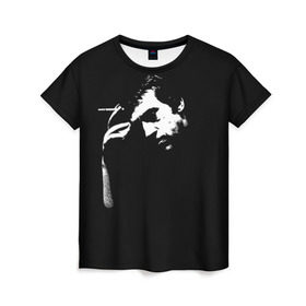 Женская футболка 3D с принтом Высоцкий в Санкт-Петербурге, 100% полиэфир ( синтетическое хлопкоподобное полотно) | прямой крой, круглый вырез горловины, длина до линии бедер | владимир высоцкий | высоцкий