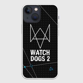 Чехол для iPhone 13 mini с принтом WATCH DOGS 2 в Санкт-Петербурге,  |  | action | ct os | ded sec | fox | gamer | hacker | player | watch dogs | watch dogs 2 | знак лиса | хакер
