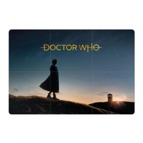 Магнитный плакат 3Х2 с принтом Doctor who в Санкт-Петербурге, Полимерный материал с магнитным слоем | 6 деталей размером 9*9 см | doctor who | tardis | доктор кто | тардис