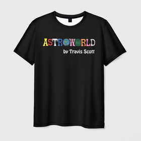 Мужская футболка 3D с принтом Travis Scott в Санкт-Петербурге, 100% полиэфир | прямой крой, круглый вырез горловины, длина до линии бедер | astroworld | hip hop | hiphop | rap | scott | travis | travis scott | travisscott | wish you were here | рэп | хип хоп | хипхоп