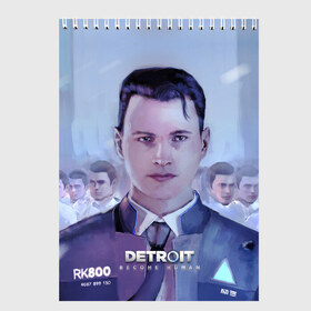 Скетчбук с принтом Detroit become human в Санкт-Петербурге, 100% бумага
 | 48 листов, плотность листов — 100 г/м2, плотность картонной обложки — 250 г/м2. Листы скреплены сверху удобной пружинной спиралью | connor | cyberlife | detroit become human | deviant | kara | markus | ps4 | rk800 |  detroit: become human | детроит | детроит: стать человеком | игры | кара | коннор | конор | кэра | маркус | пиратs | эксклюзив