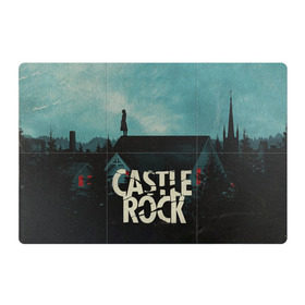 Магнитный плакат 3Х2 с принтом Castle Rock в Санкт-Петербурге, Полимерный материал с магнитным слоем | 6 деталей размером 9*9 см | castle rock | hulu | билл скарсгард | дж.дж. абрамс | касл рок | кубик в кубе | стивен кинг | шоушенк