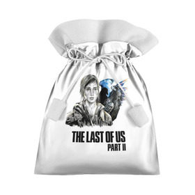 Подарочный 3D мешок с принтом The last of US 2 в Санкт-Петербурге, 100% полиэстер | Размер: 29*39 см | Тематика изображения на принте: ellie | game | joel | naughty dog | the last of us | джоэл | одни из нас | элли