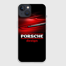 Чехол для iPhone 13 с принтом Porsche design в Санкт-Петербурге,  |  | auto | porsche | porsche ag | авто | автомобиль | дизайн | машина | порше | суперкар | тачка