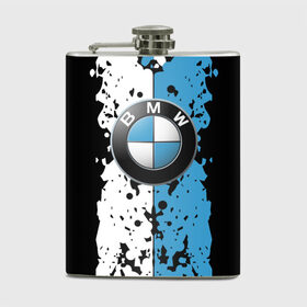Фляга с принтом BMW sign в Санкт-Петербурге, металлический корпус | емкость 0,22 л, размер 125 х 94 мм. Виниловая наклейка запечатывается полностью | auto | bmw | logo | автомобиль | бмв | логотип | машина | эмблема