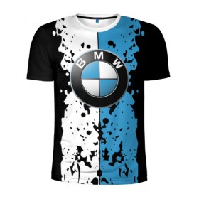 Мужская футболка 3D спортивная с принтом BMW sign в Санкт-Петербурге, 100% полиэстер с улучшенными характеристиками | приталенный силуэт, круглая горловина, широкие плечи, сужается к линии бедра | auto | bmw | logo | автомобиль | бмв | логотип | машина | эмблема
