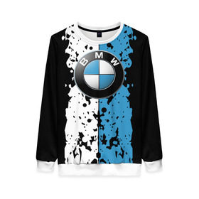 Женский свитшот 3D с принтом BMW sign в Санкт-Петербурге, 100% полиэстер с мягким внутренним слоем | круглый вырез горловины, мягкая резинка на манжетах и поясе, свободная посадка по фигуре | auto | bmw | logo | автомобиль | бмв | логотип | машина | эмблема
