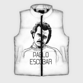 Мужской жилет утепленный 3D с принтом Pablo Escobar в Санкт-Петербурге,  |  | Тематика изображения на принте: escobar | loving pablo | эскобар