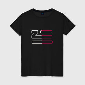 Женская футболка хлопок с принтом Intro ducing Zhu в Санкт-Петербурге, 100% хлопок | прямой крой, круглый вырез горловины, длина до линии бедер, слегка спущенное плечо | zhu | стивен зу