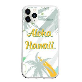 Чехол для iPhone 11 Pro матовый с принтом Aloha Hawaii в Санкт-Петербурге, Силикон |  | aloha | summer | sun | travel | гавайи | лето | путешествия