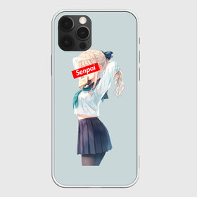 Чехол для iPhone 12 Pro Max с принтом Семпай в Санкт-Петербурге, Силикон |  | anime girl | senpai | манга | семпай | япония