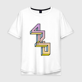 Мужская футболка хлопок Oversize с принтом 420 в Санкт-Петербурге, 100% хлопок | свободный крой, круглый ворот, “спинка” длиннее передней части | 420