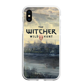 Чехол для iPhone XS Max матовый с принтом The Witcher 3 Wild Hunt в Санкт-Петербурге, Силикон | Область печати: задняя сторона чехла, без боковых панелей | wild hunt | witcher | арбалет | ведьмак 3 | геральт | дикая | магия | охота | сказка | сфера | фэнтези | цири