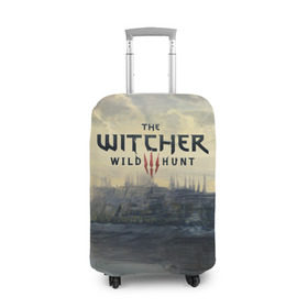 Чехол для чемодана 3D с принтом The Witcher 3: Wild Hunt в Санкт-Петербурге, 86% полиэфир, 14% спандекс | двустороннее нанесение принта, прорези для ручек и колес | wild hunt | witcher | арбалет | ведьмак 3 | геральт | дикая | магия | охота | сказка | сфера | фэнтези | цири