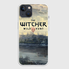 Чехол для iPhone 13 с принтом The Witcher 3: Wild Hunt в Санкт-Петербурге,  |  | wild hunt | witcher | арбалет | ведьмак 3 | геральт | дикая | магия | охота | сказка | сфера | фэнтези | цири