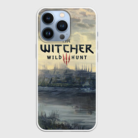 Чехол для iPhone 13 Pro с принтом The Witcher 3: Wild Hunt в Санкт-Петербурге,  |  | wild hunt | witcher | арбалет | ведьмак 3 | геральт | дикая | магия | охота | сказка | сфера | фэнтези | цири